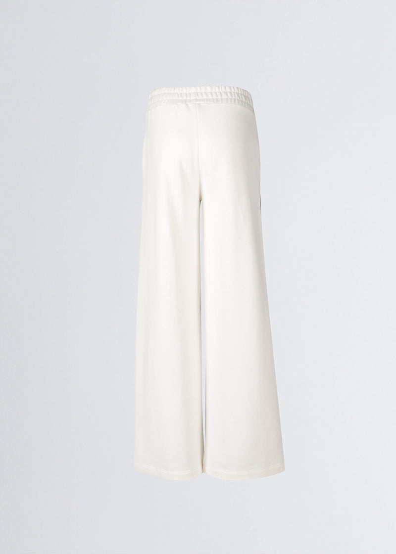 Paola T. Pantalone palazzo in cotone stretch Vendite Flash