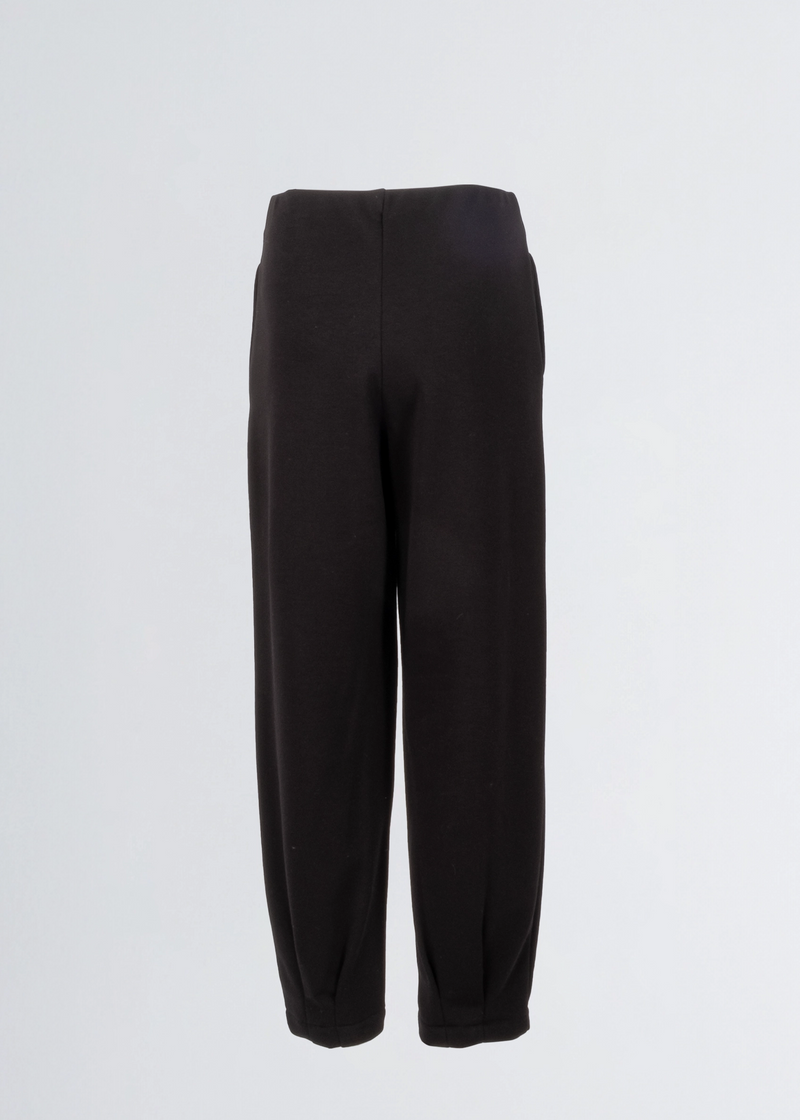 Paola T. Pantalone in cotone con pinces Nuova