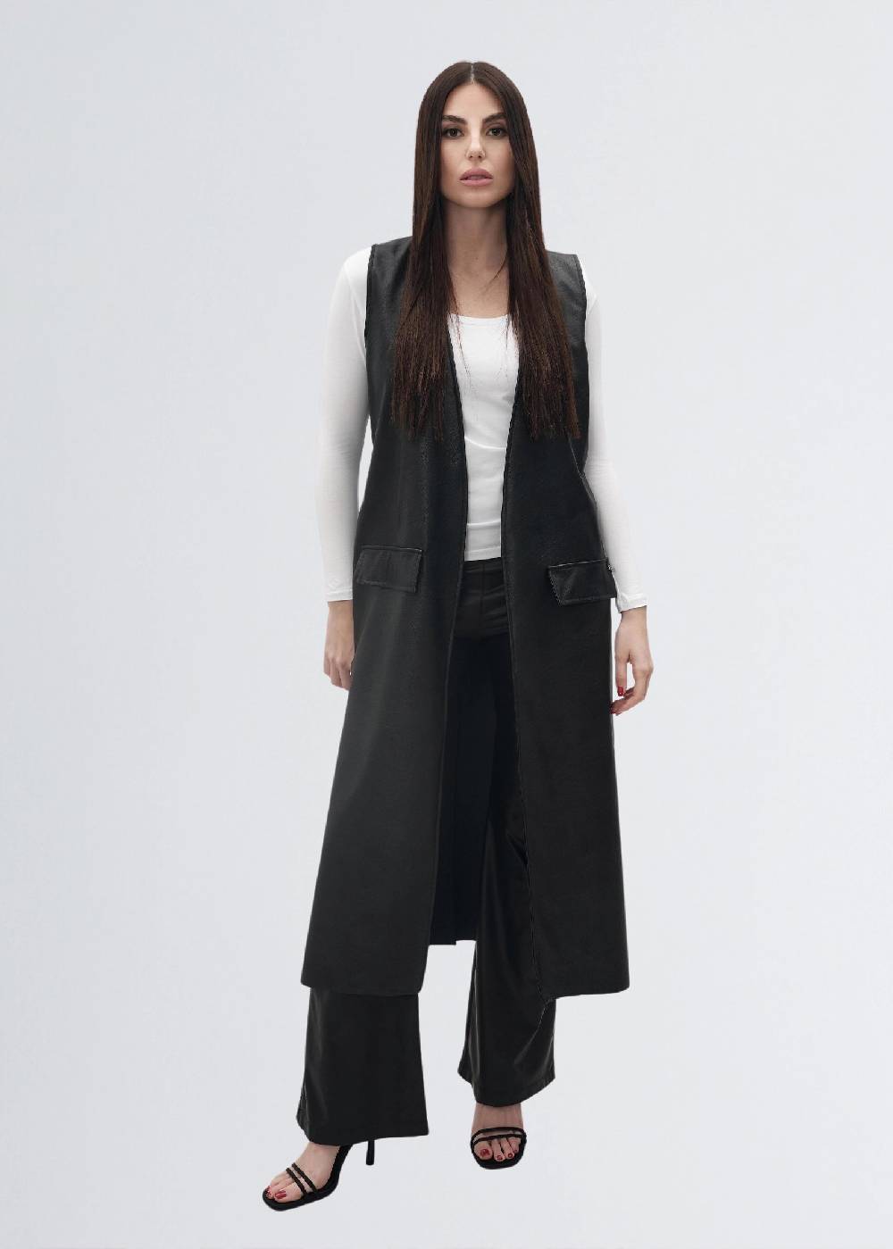 Paola T. Gilet ecopelle Prezzo di fabbrica