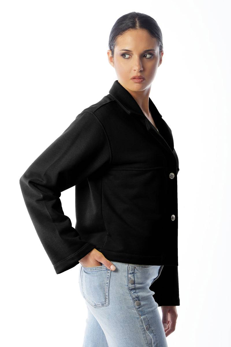 Paola T. Giacca Spencer in felpa Shopping online