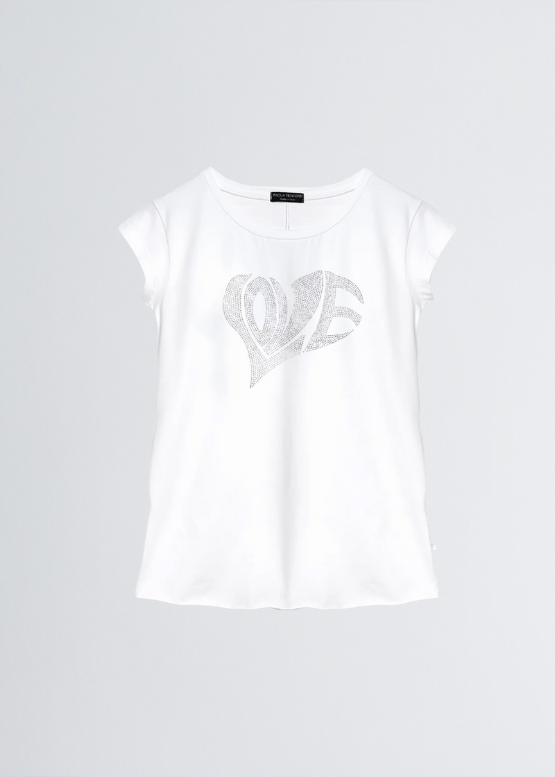 Paola T. Maxi t-shirt Heart Offerta Pasqua