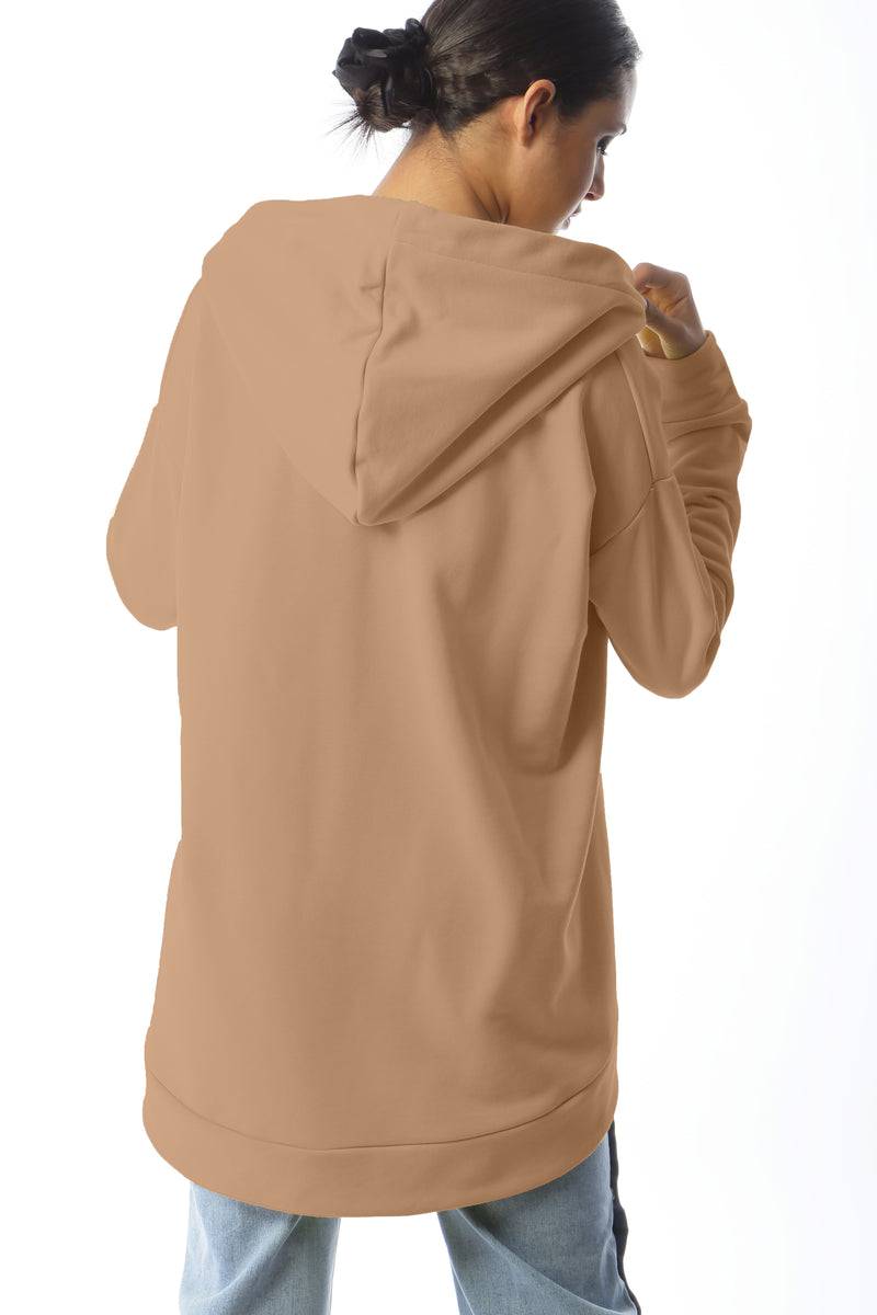 Paola T. Felpa oversize con cappuccio Sconti questo mese