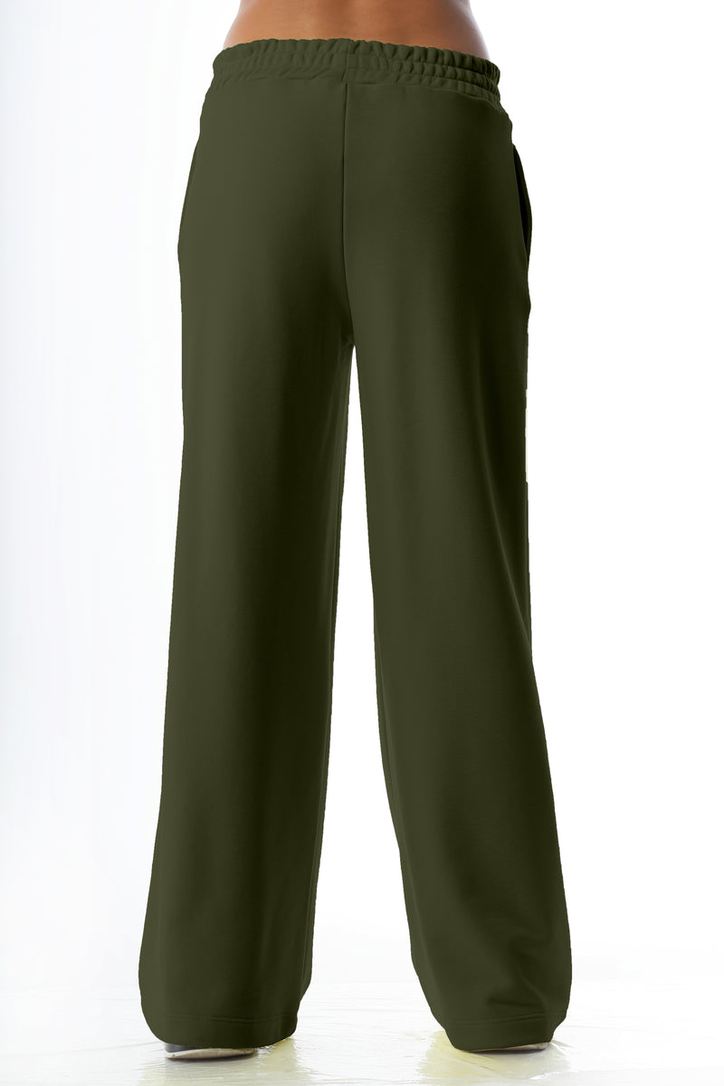 Paola T. Pantalone palazzo in cotone Nuovo