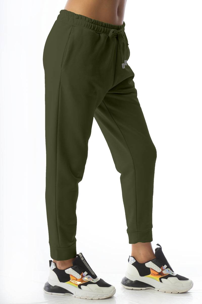 Paola T. Pantalone in cotone stretch Spedizione Gratuita