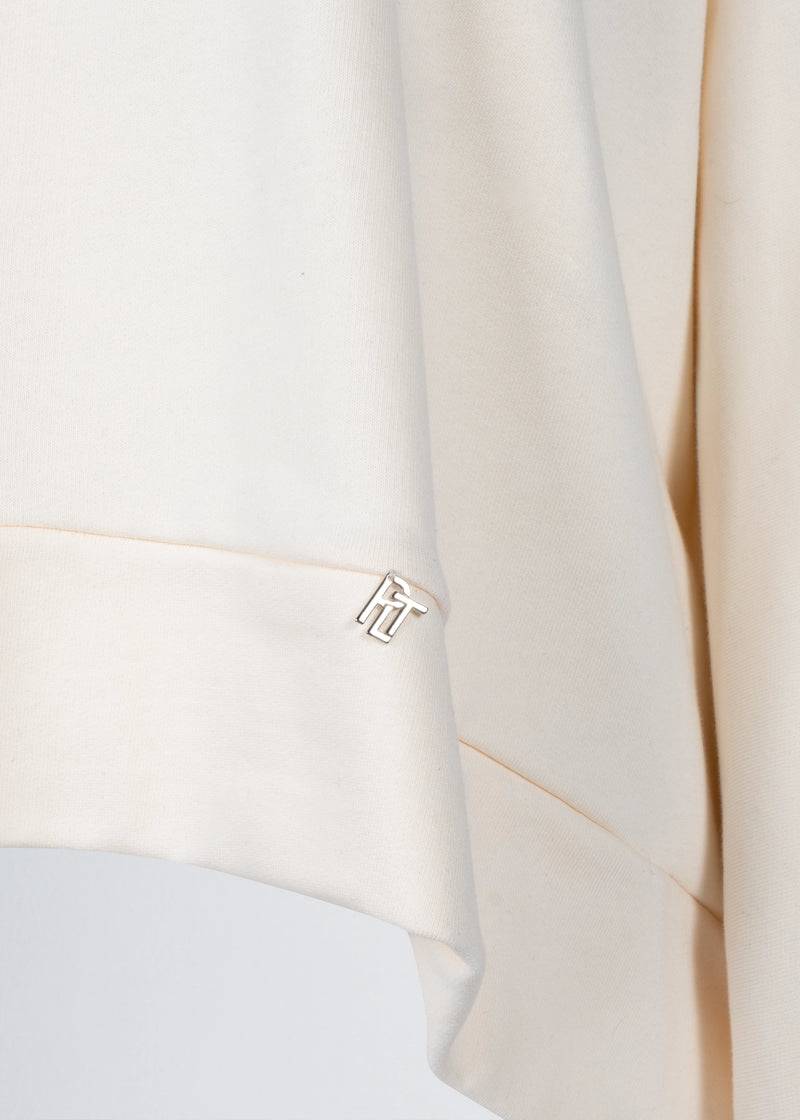 Paola T. Felpa corta in cotone stretch Offerta