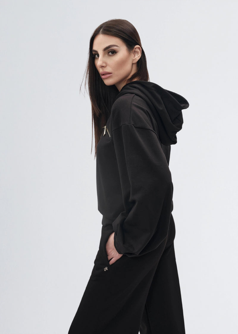 Paola T. Felpa con cappuccio e zip I Più Venduti