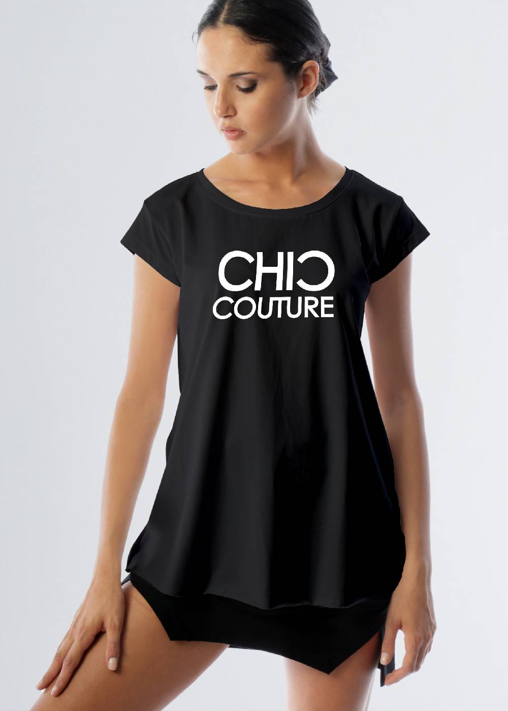 Paola T. Maxi t-shirt Smaltimento dello stoccaggio