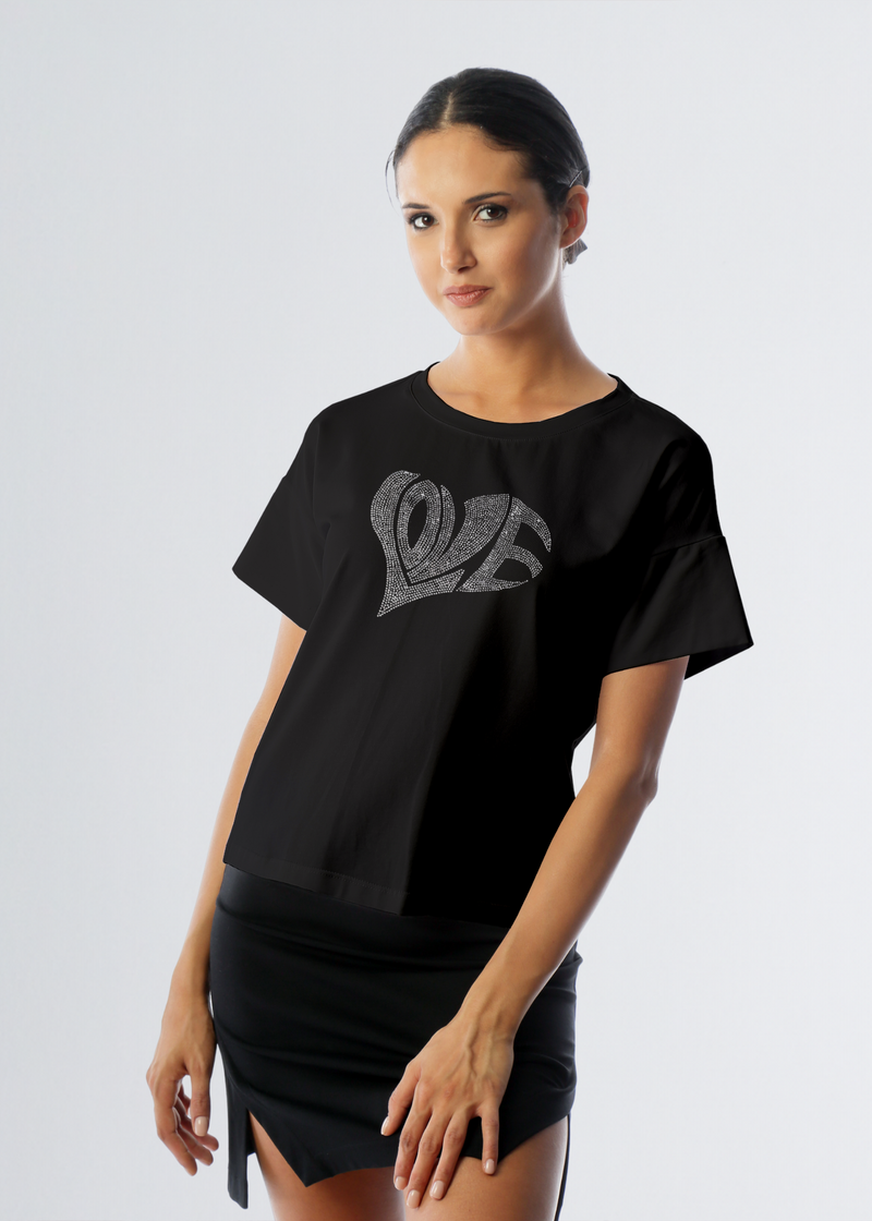Paola T. T-shirt Heart Offerte stagionali