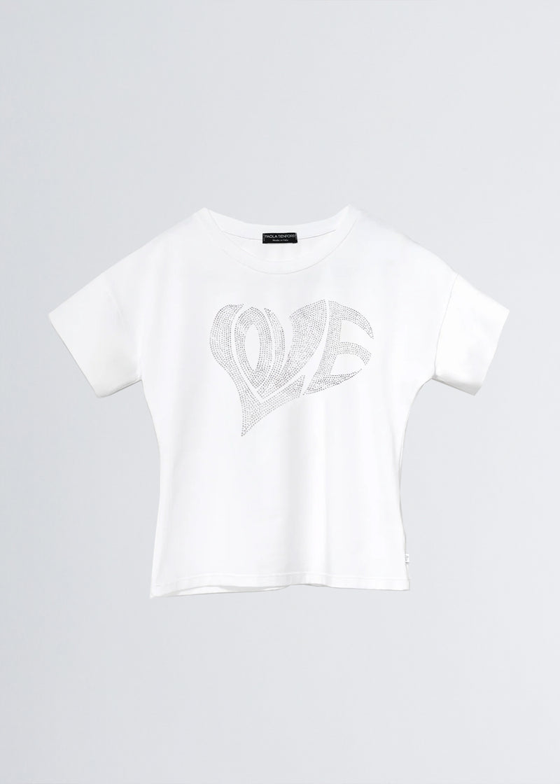 Paola T. T-shirt Heart Liquidazione