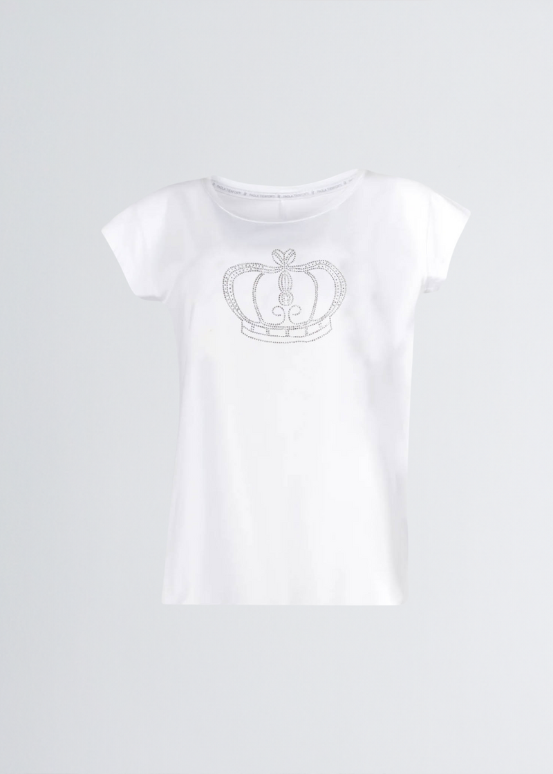 Paola T. T-shirt slim Queen Offerta speciale della fabbrica
