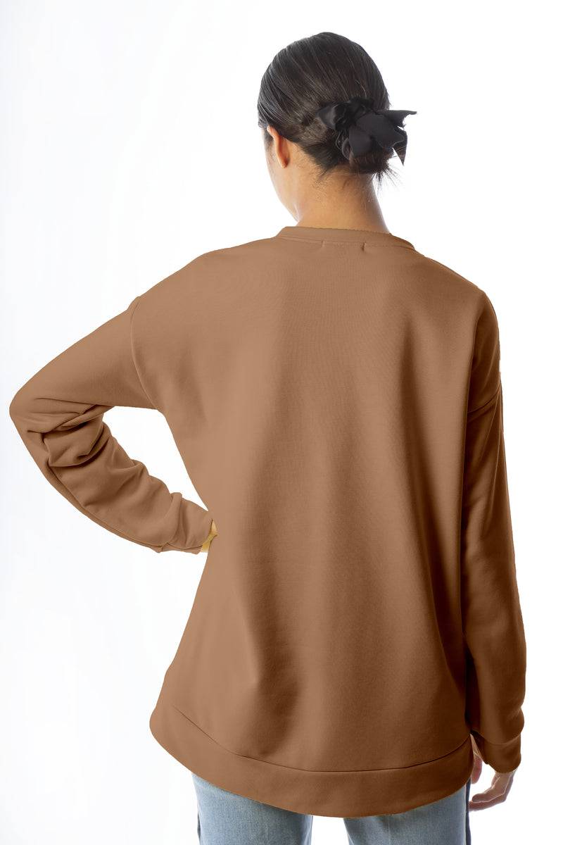 Paola T. Felpa in cotone stretch Hotsell