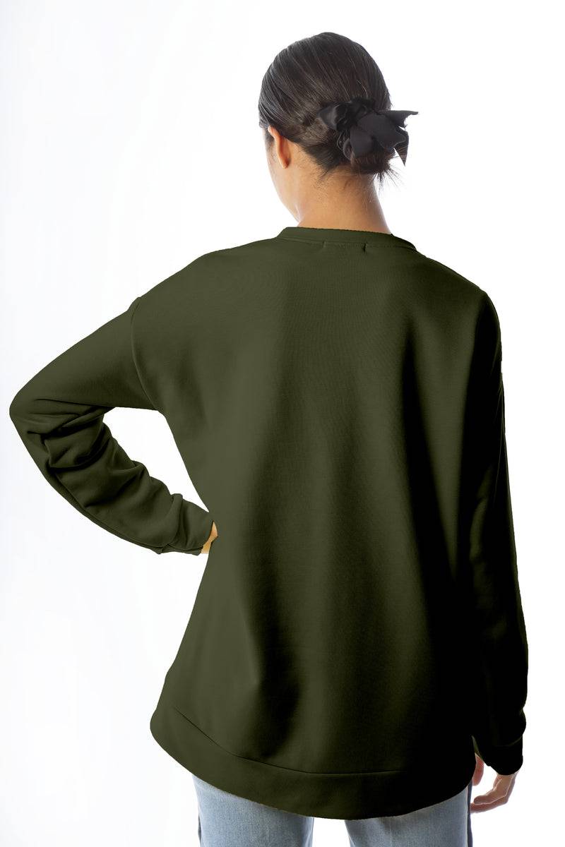 Paola T. Felpa in cotone stretch Vendita Calda