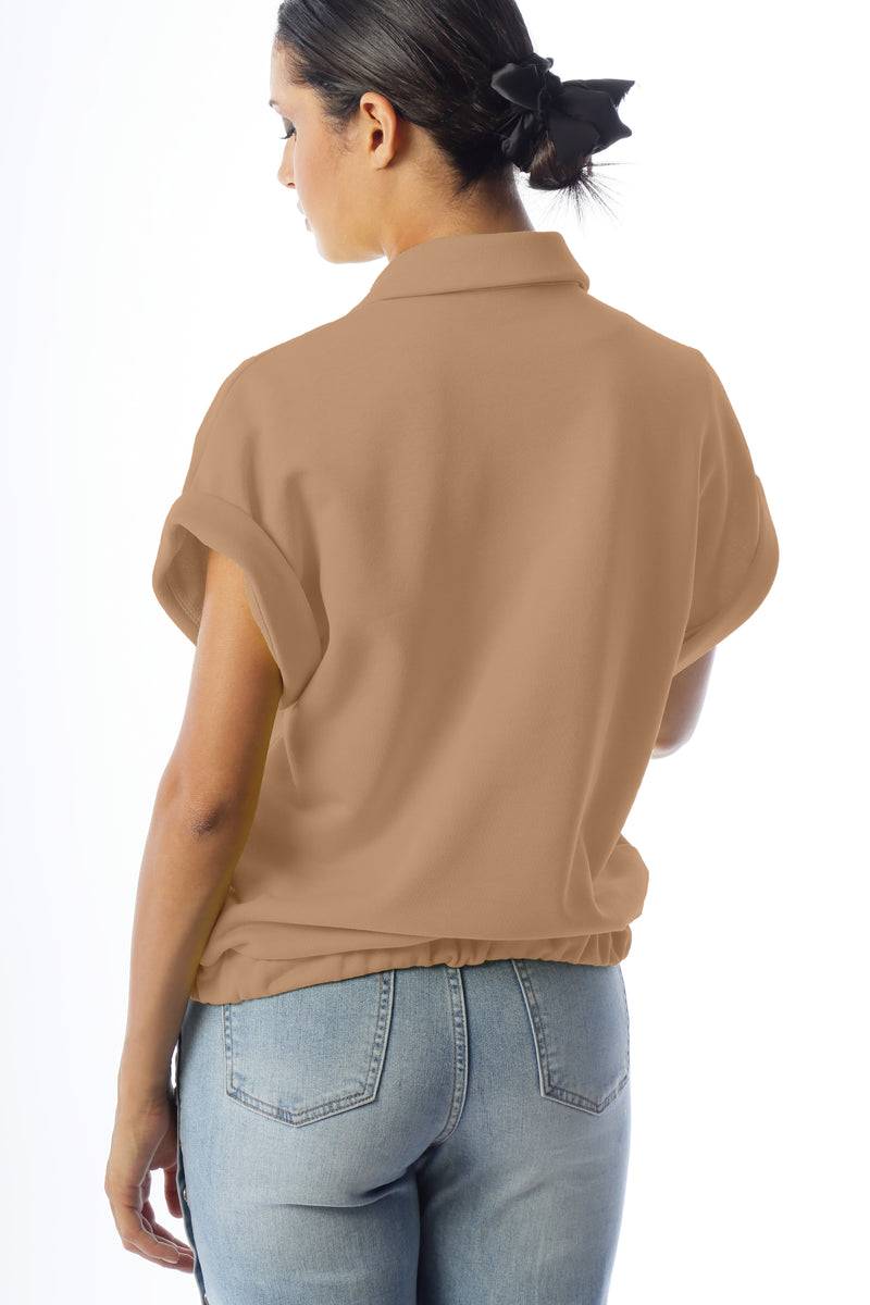 Paola T. Felpa in cotone stretch Negozio