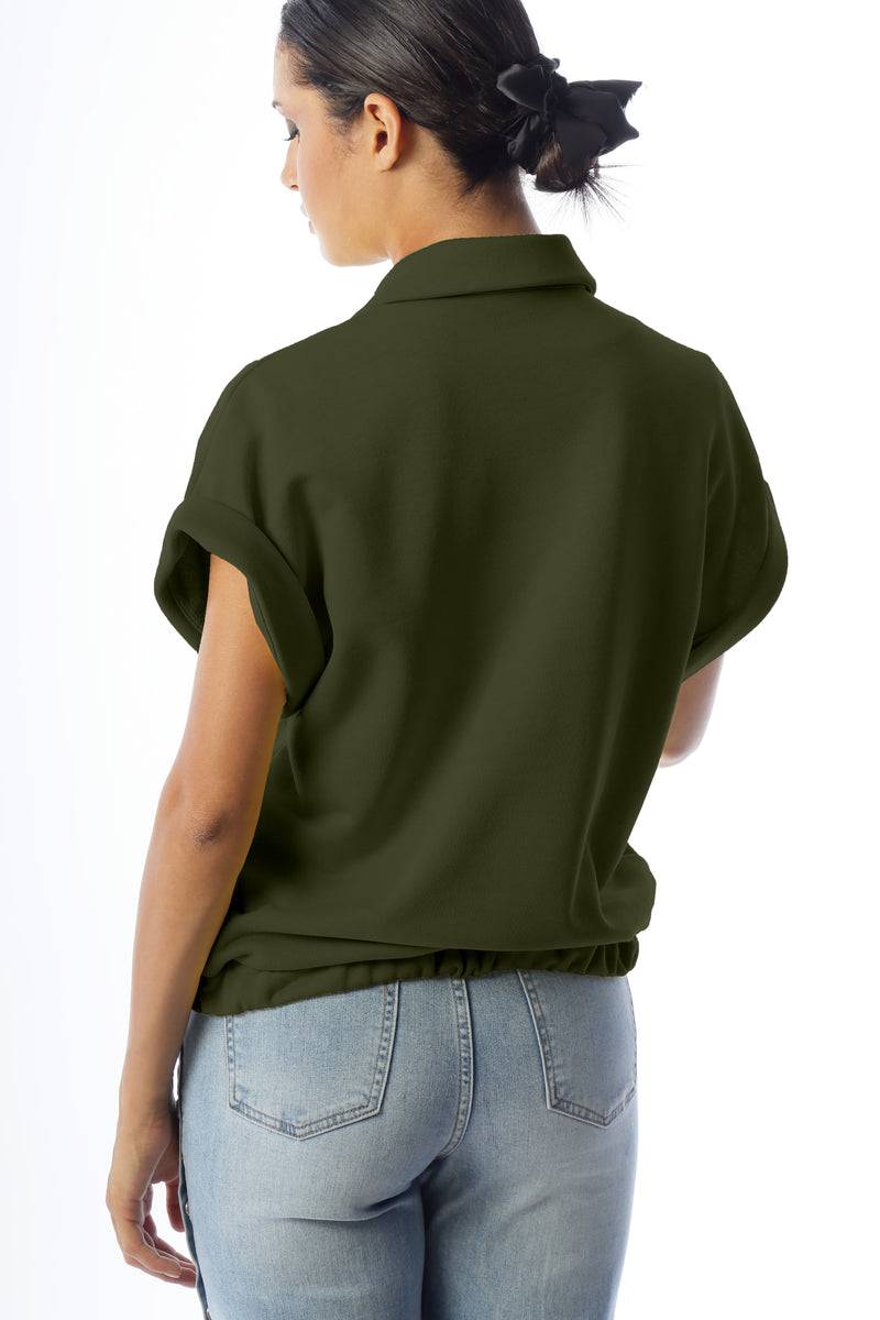 Paola T. Felpa in cotone stretch In Saldo