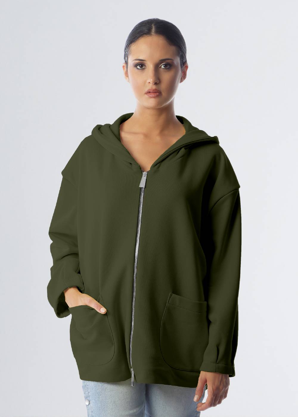 Paola T. Giacca in felpa di cotone Flash Sale