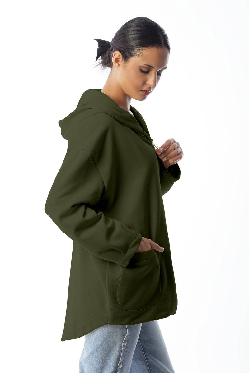 Paola T. Giacca in felpa di cotone Flash Sale
