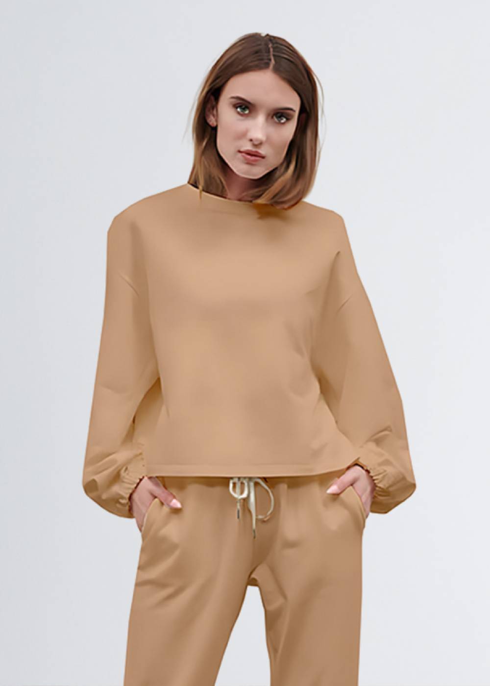 Paola T. Felpa in cotone stretch Shopping online