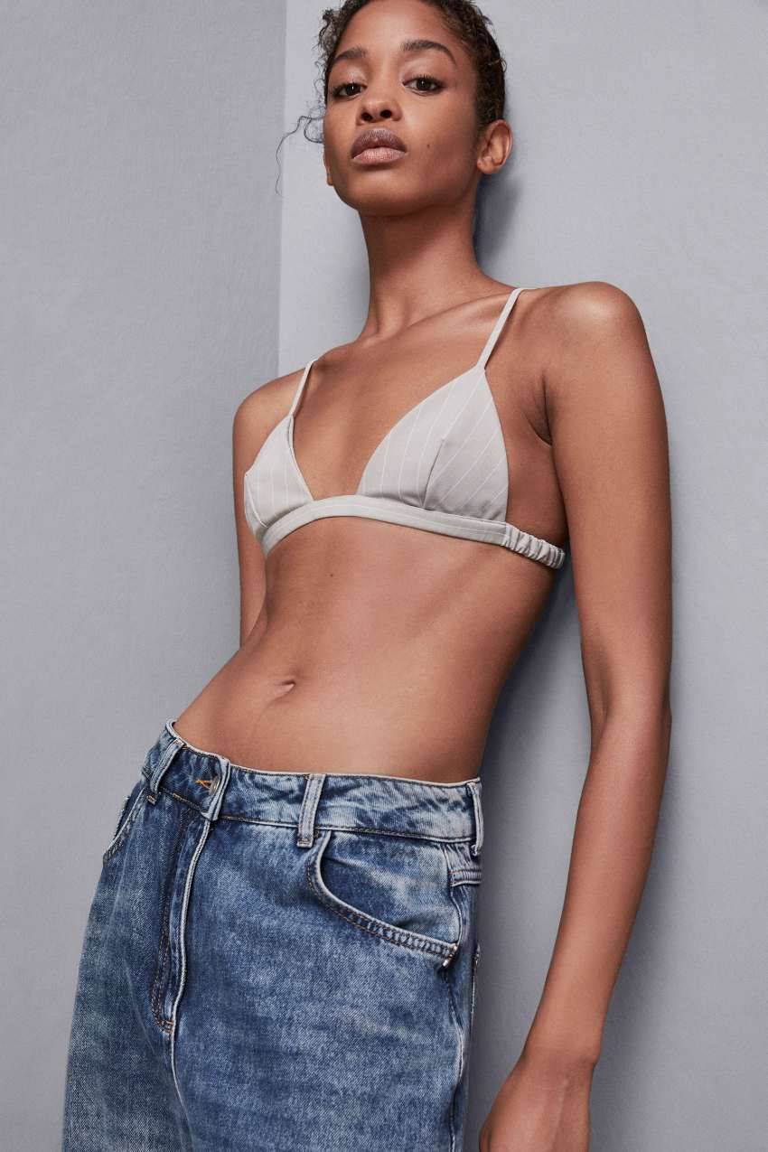 Patrizia Pepe Reggiseno in flanella Soddisfazione Garantita