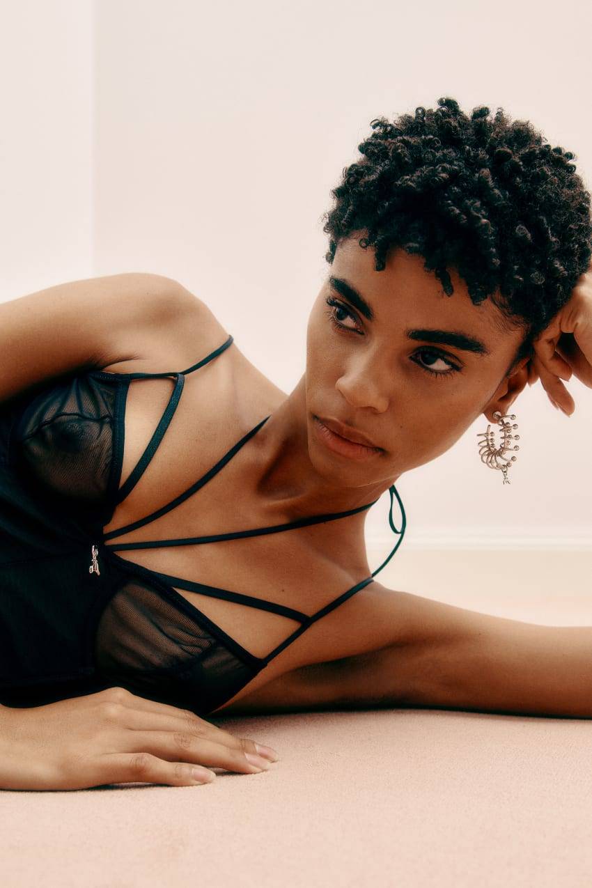 Patrizia Pepe Bralette in tulle 2025
