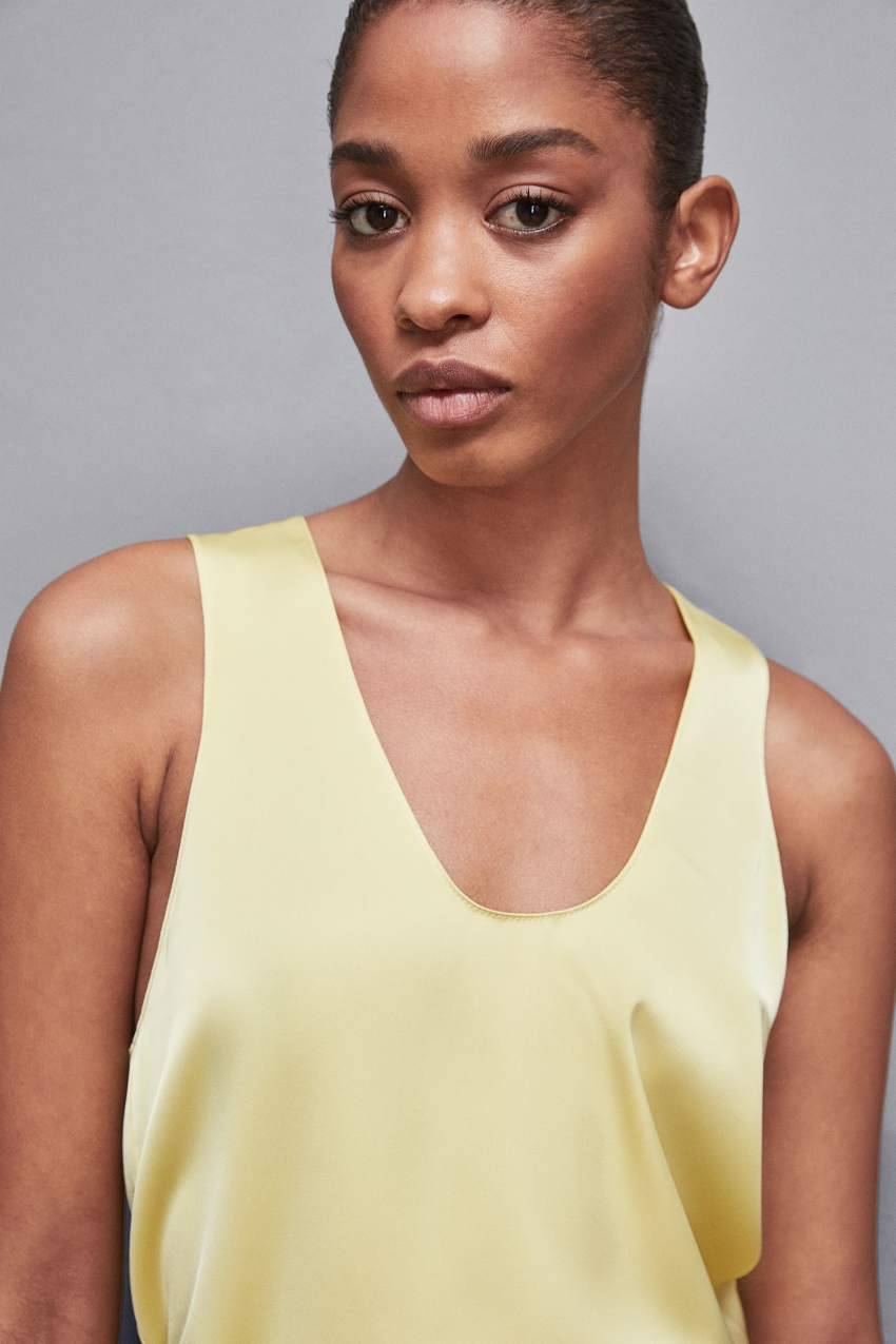 Patrizia Pepe Blusa in raso lucido Spedizione Gratuita