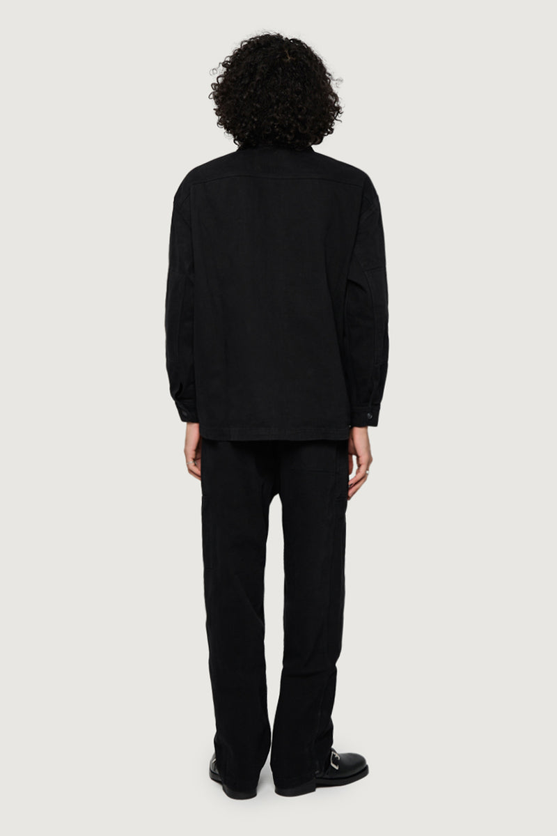 Paura ASH OVERSHIRT BLACK C41 X PAURA Convenienza