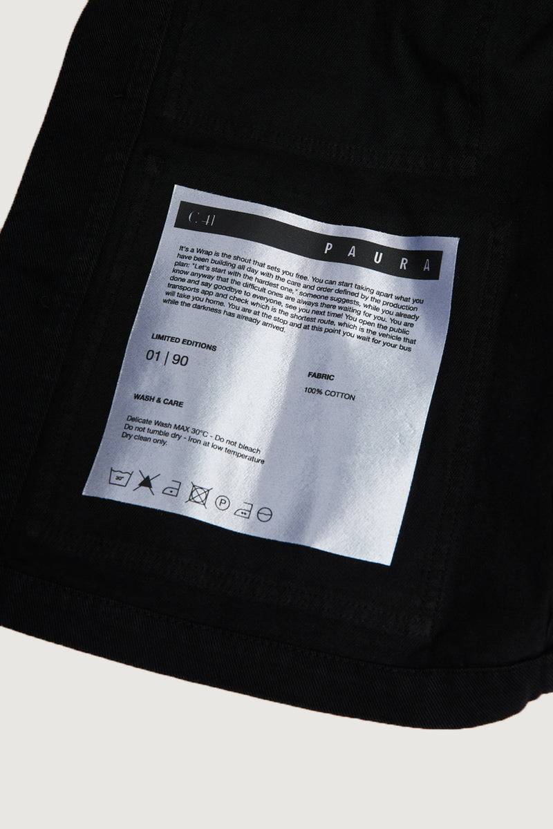 Paura ASH OVERSHIRT BLACK C41 X PAURA Convenienza
