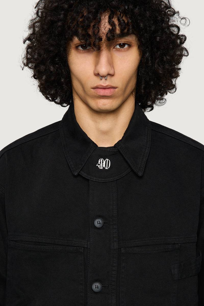 Paura ASH OVERSHIRT BLACK C41 X PAURA Convenienza