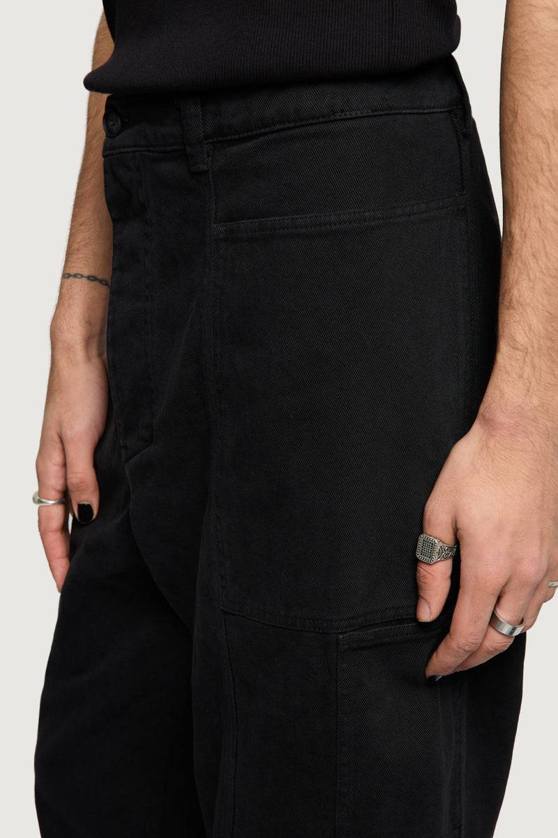 Paura BROCK WORKPANTS BLACK C41 X PAURA Novità