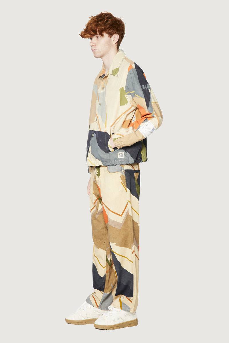 Paura CARA COACH JACKET SAND CAMO Economico