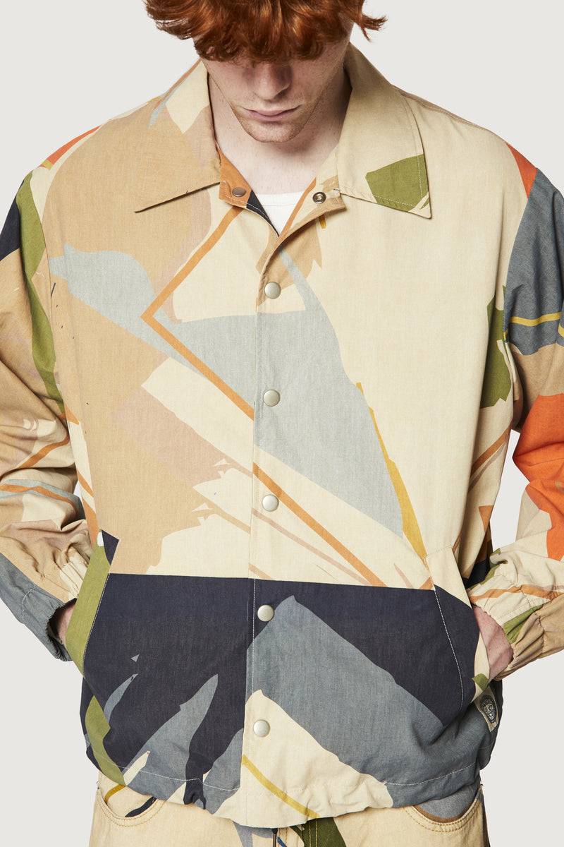 Paura CARA COACH JACKET SAND CAMO Economico