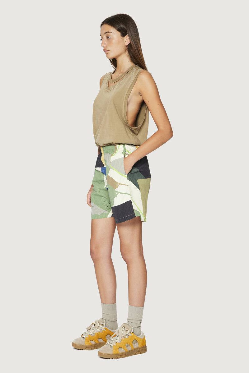 Paura AIRAM BERMUDA GREEN CAMO Outlet