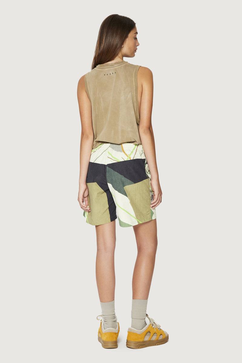 Paura AIRAM BERMUDA GREEN CAMO Outlet