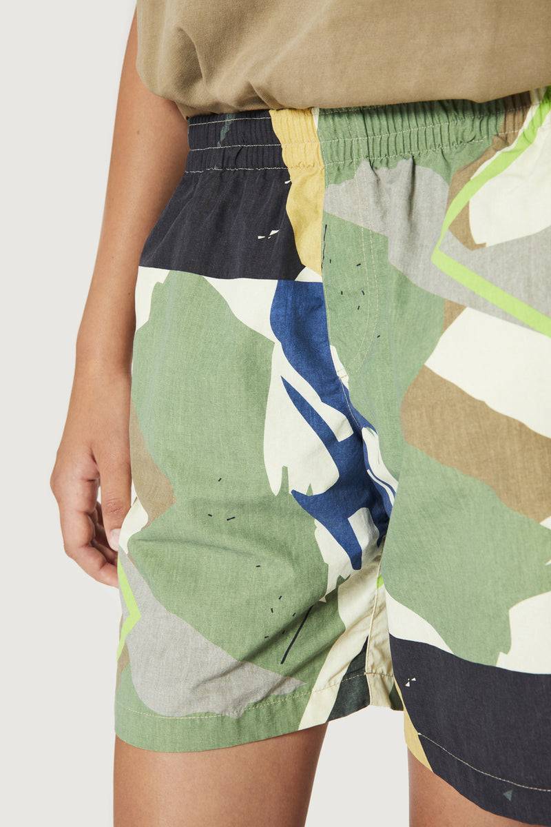 Paura AIRAM BERMUDA GREEN CAMO Outlet