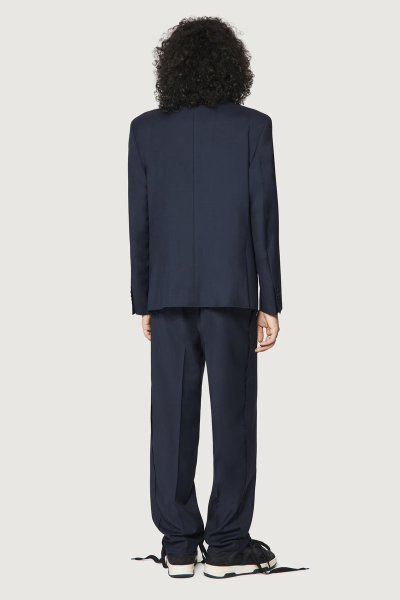 Paura CASSEL DOUBLEBREASTED SUIT JACKET DARK BLUE In Vendita