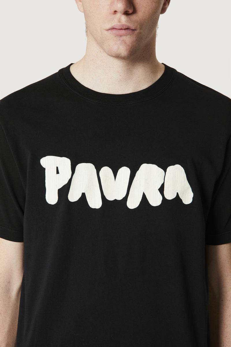 Paura COSTA OVERSIZED T-SHIRT BOLD LOGO BLACK Offerte