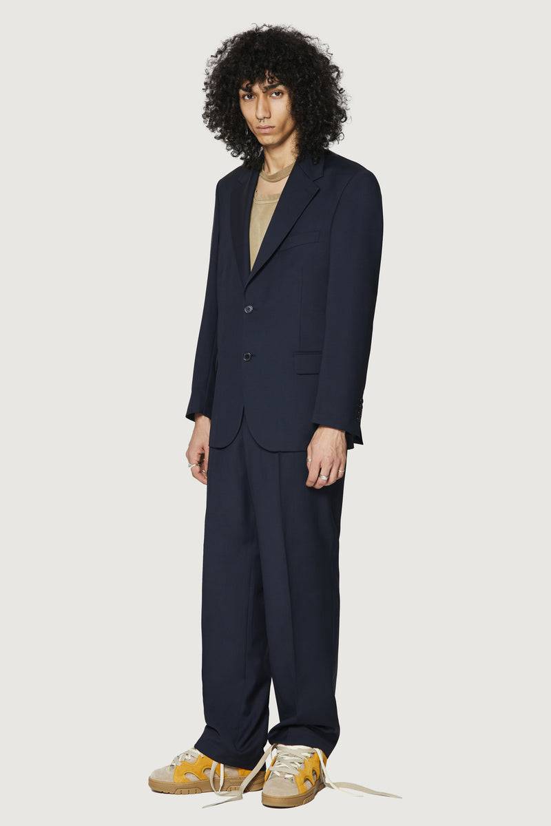 Paura CREW SINGLEBREASTED SUIT JACKET DARK BLUE Offerte speciali