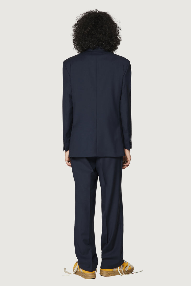 Paura CREW SINGLEBREASTED SUIT JACKET DARK BLUE Offerte speciali