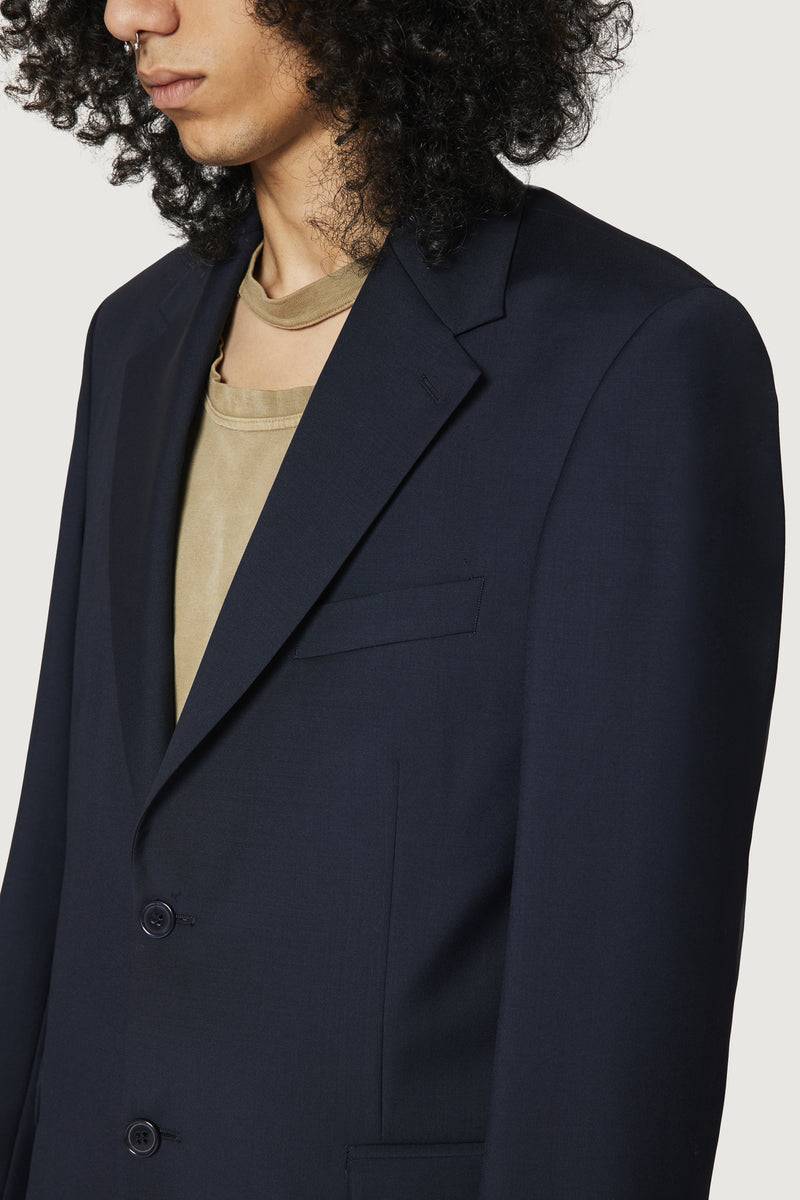 Paura CREW SINGLEBREASTED SUIT JACKET DARK BLUE Offerte speciali