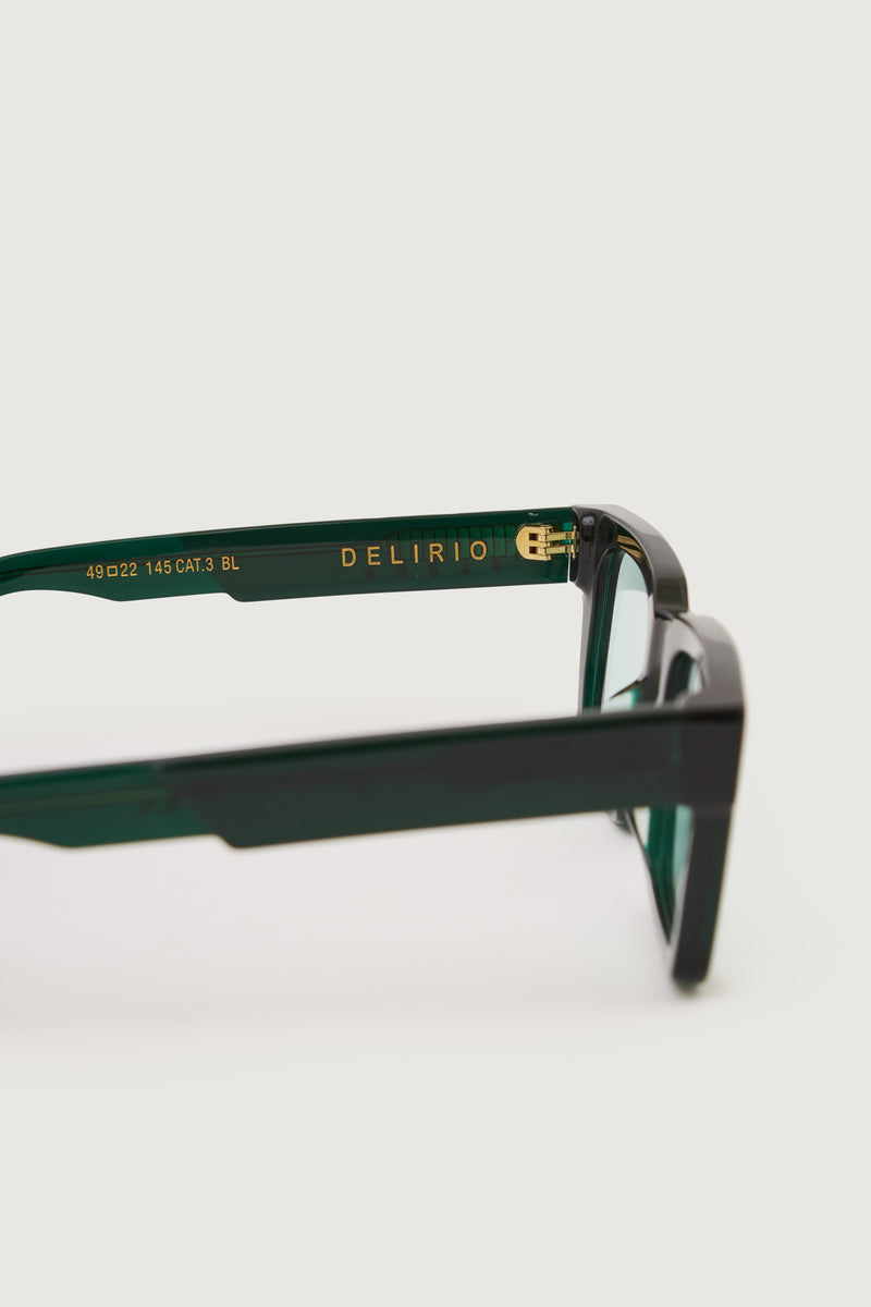 Paura DELIRIO SUNGLASSES BLACK GREEN/CELESTIAL LENS In Saldo