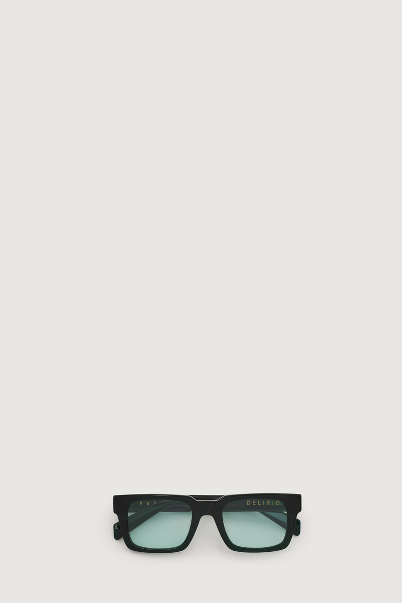 Paura DELIRIO SUNGLASSES BLACK GREEN/CELESTIAL LENS In Saldo