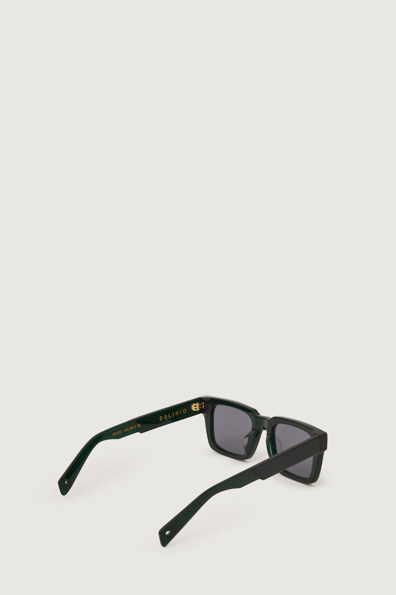 Paura DELIRIO SUNGLASSES BLACK GREEN/GREY LENS Nuova