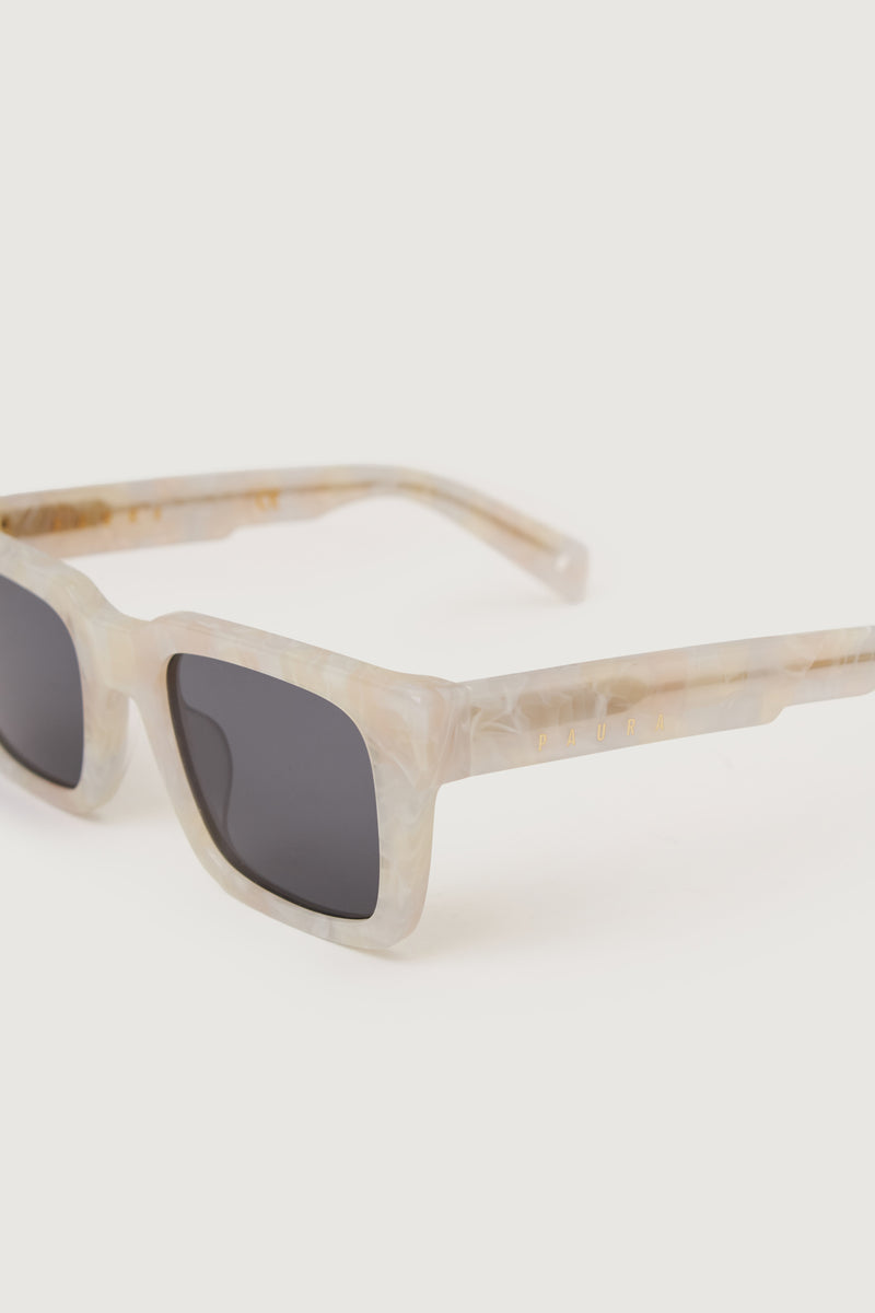 Paura DELIRIO SUNGLASSES PEARL/GREY LENS Italy