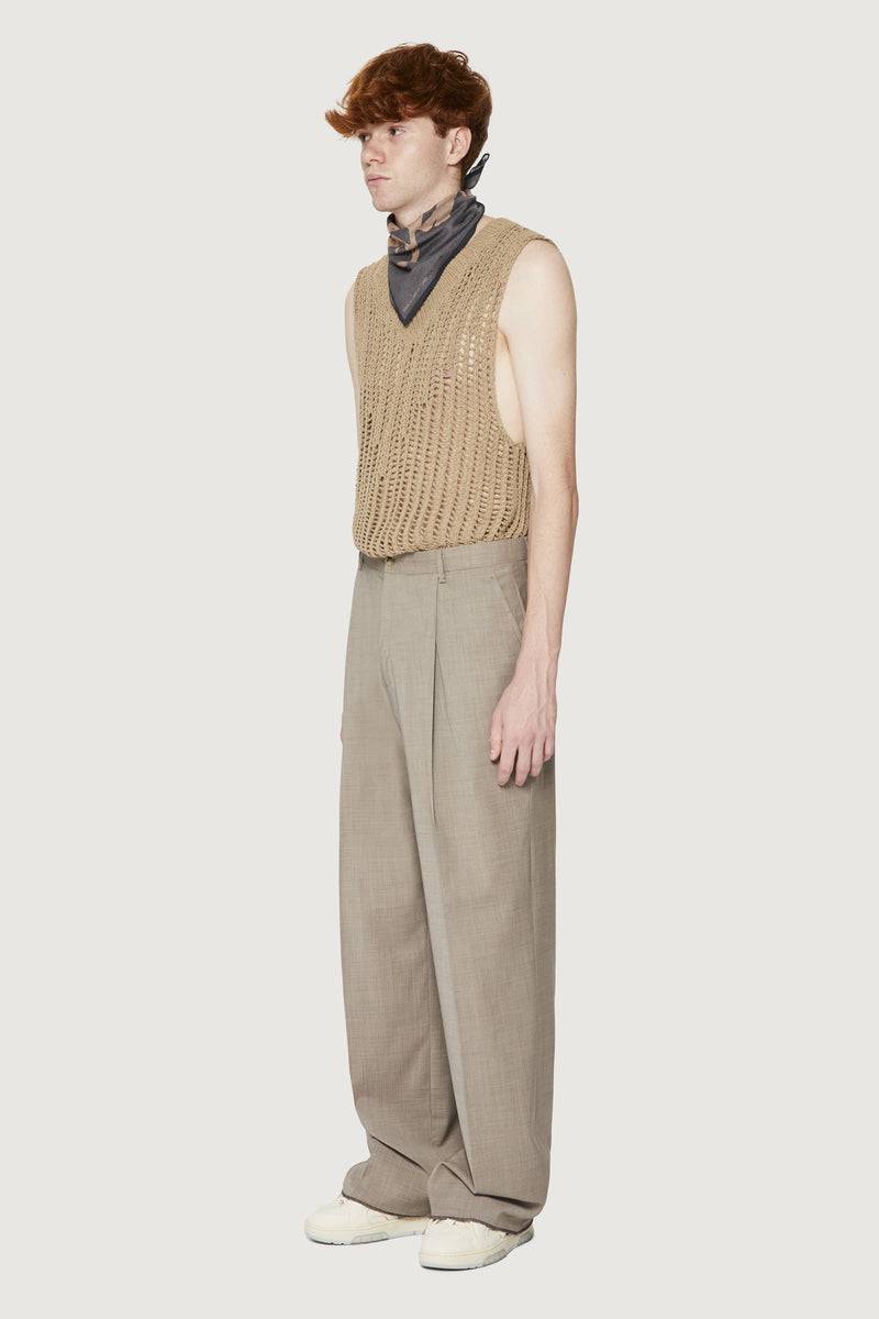 Paura EGON CLASSIC PANTS DOVE GREY Promozione