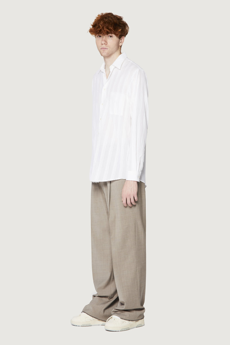Paura ERZIN OVERSIZED SHIRT WHITE Acquista Ora