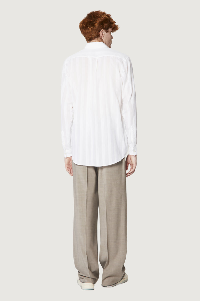 Paura ERZIN OVERSIZED SHIRT WHITE Acquista Ora