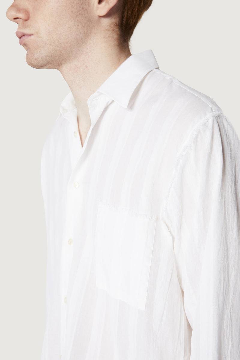 Paura ERZIN OVERSIZED SHIRT WHITE Acquista Ora