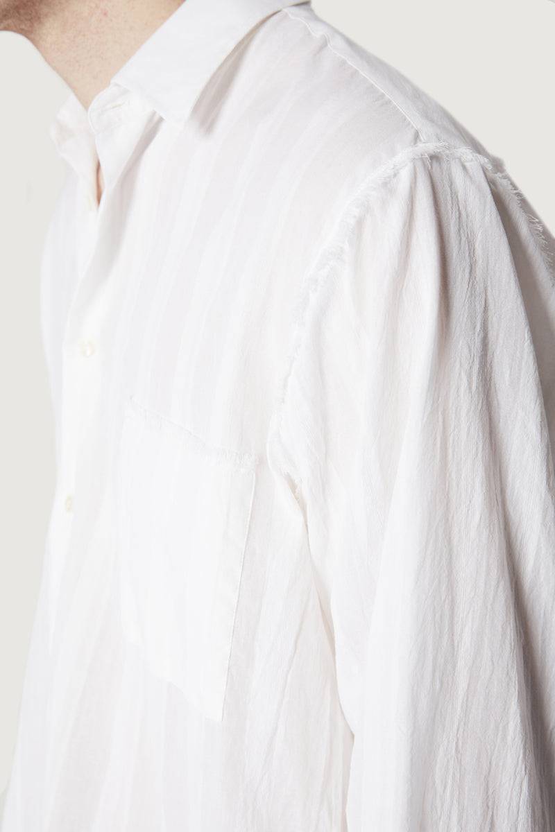 Paura ERZIN OVERSIZED SHIRT WHITE Acquista Ora