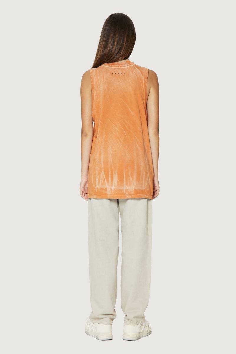 Paura HUGO TANK TOP ORANGE Novità