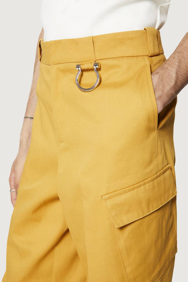 Paura JONIS CLASSIC PANTS OCHER Economico