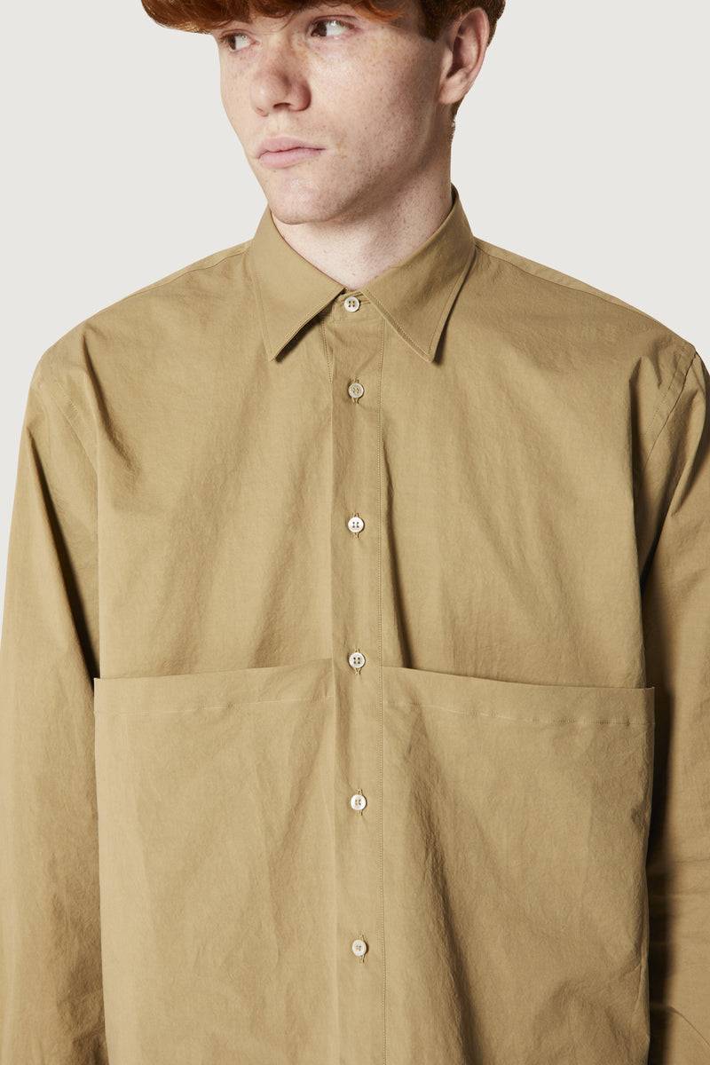 Paura KONIA OVERSIZED SHIRT MUD Vendite Flash